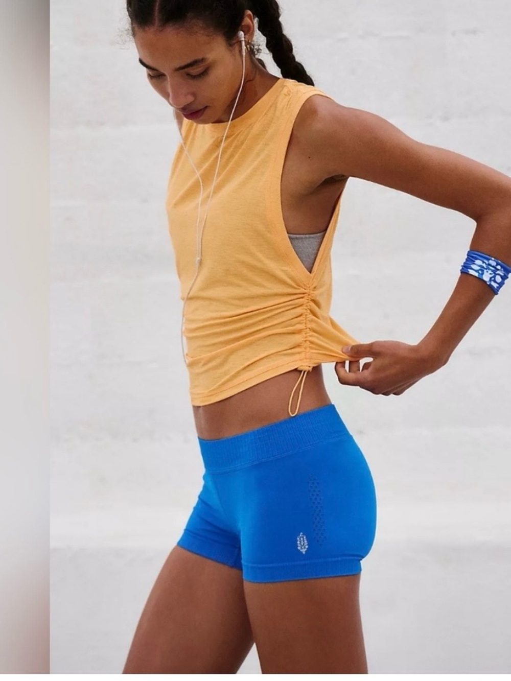 Free People Movement Orange sports mode muscle tank women’s xs